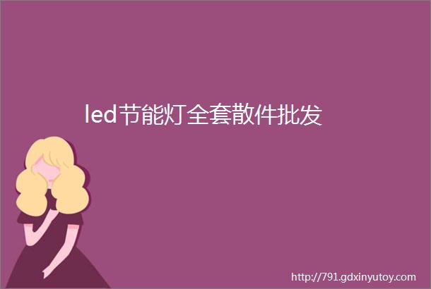 led节能灯全套散件批发