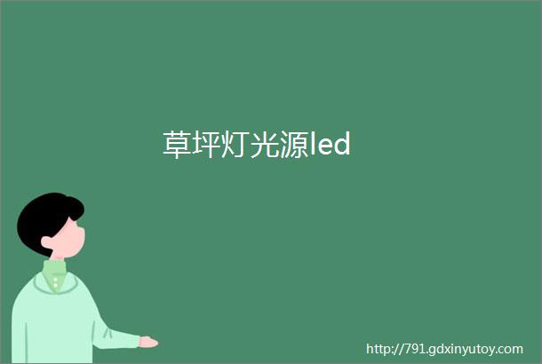 草坪灯光源led