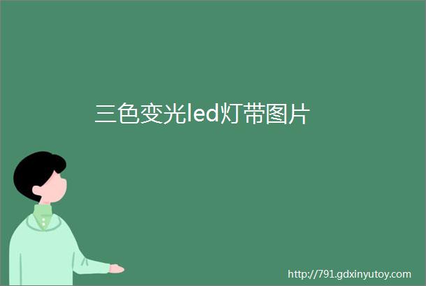 三色变光led灯带图片