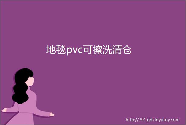 地毯pvc可擦洗清仓