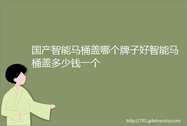 国产智能马桶盖哪个牌子好智能马桶盖多少钱一个