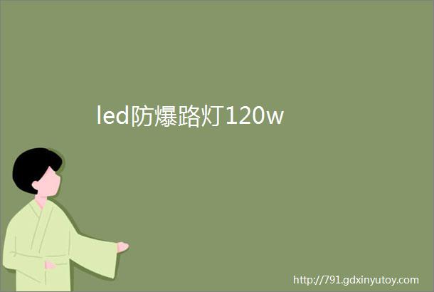 led防爆路灯120w