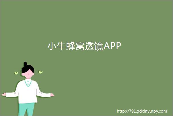 小牛蜂窝透镜APP