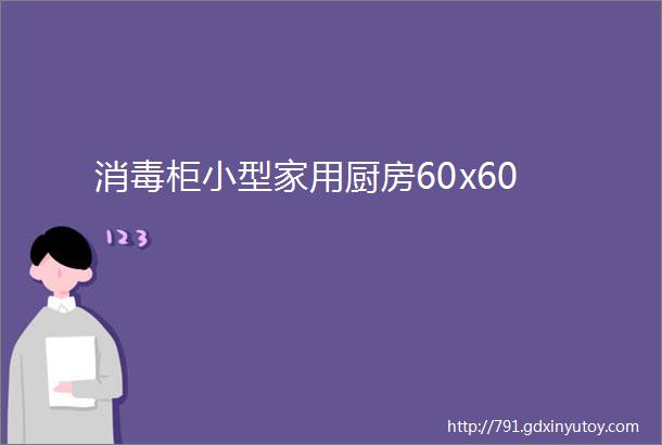 消毒柜小型家用厨房60x60